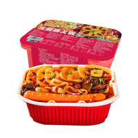 自热小火锅蔬菜火腿重庆红薯粉网红懒人火锅230g*4盒