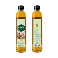亚麻籽油冷榨一级宁夏纯胡麻油500ml/瓶