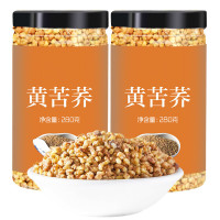 精选大颗粒浓香型大凉山黄苦荞茶280g/罐