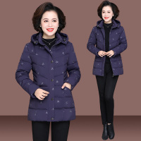 锋非凡 品牌中年妈妈羽绒棉服女中长款2021新款棉袄冬装外套中老年人秋冬棉衣