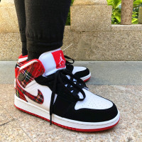 NIKE耐克男女鞋新款 Air Jordan 1 AJ1 GS 乔1高帮运动休闲鞋篮球鞋板鞋