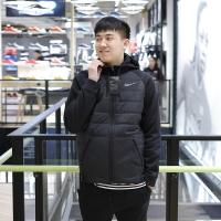 Nike耐克男装2018秋冬新款户外运动服连帽防风棉衣保暖舒适休闲棉服夹克外套
