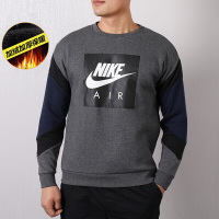 Nike耐克卫衣男装2018秋冬季新款跑步运动休闲圆领时尚舒适保暖抓绒套头衫卫衣长袖T恤