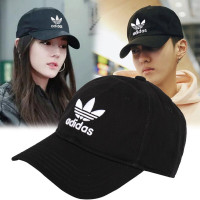 阿迪达斯三叶草男帽女帽2019新款透气舒适运动休闲遮阳防晒棒球帽