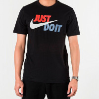 Nike耐克短袖男装2019春季新款JUST DO IT圆领透气运动休闲T恤AR5007-010