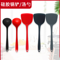 硅胶锅铲/汤勺 厨具烹饪汤勺铲不粘锅套装厨房用具炒菜锅铲颜色随机