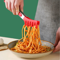 食品夹厨房硅胶烤肉不锈钢耐高温防烫煎牛排食物专用夹子烧烤家用