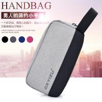 玺锉箱包手拿包男包帆布手包男士零钱包手抓包复古休闲小包手机包潮