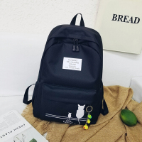 玺锉箱包送挂件初高中生书包女中学生韩版简约字母学院风大学生双肩包女休闲电脑包旅行包