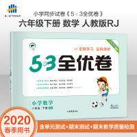 53天天练同步试卷 53全优卷 小学数学 六年级下 RJ(人教版)2020年春