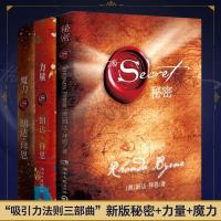 读品悟力量+魔力+秘密全套装3册作家朗达拜恩吸引力法则三部曲青春文学正能量女性自我实现成功励志书籍 书