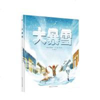 读品悟【新书预售】奇想国绘本 大暴雪 约翰罗科 少儿绘本 3-6岁 温暖真实的故事勇敢乐观的男孩在美国1978年的大