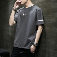 馨洋都 夏季短袖T恤男士韩版潮流男装上衣服潮牌ins打底衫纯棉体恤半截袖