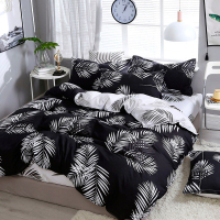 网红同款四件套1.8米床上用品学生宿舍被子1.5m被套三件套床单人4