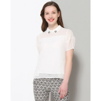 时尚百搭雪纺上衣