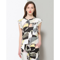 休闲时尚印花上衣