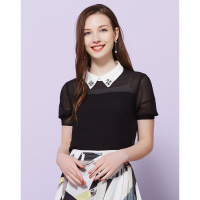 时尚百搭雪纺上衣