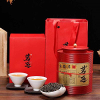 金骏眉红茶特级梅占罐装正宗武夷山桐木关茶叶蜜桃香散礼盒装400g