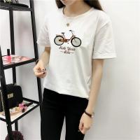 嗨Girl2019春夏装新款韩版女装宽松女士短袖T恤女打底衫学生上衣