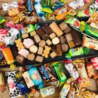 俄罗斯混装糖果500克 20多种味道