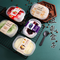 网红豆乳盒子冰淇淋蛋糕110克/盒*6盒 6种口味新鲜制作