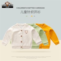 Laffey & Monkey2020新款儿童针织开衫男童女童开衫