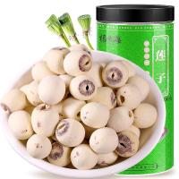 福东海 莲子干货 新鲜磨皮莲子去芯500g罐装 低温烘焙熟 优质湘莲
