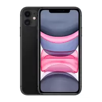 苹果Apple iPhone 11 海外版有锁配合卡贴解锁全新正品移动电信4G智能手机 128G 黑色