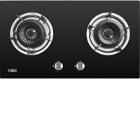 万家乐燃气灶JZT-A2C(B) 天然气玻璃面板 4000kw双灶 熄火保护