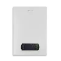 德国汉诺威HS1-24KW电热壁挂炉采暖炉380V三相电即开即热热水器[变频恒温款][封闭式直装]