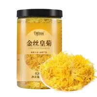 蒲草茶坊菊花茶金丝皇菊胎菊贡菊可搭配金银花一朵一杯大花草茶叶