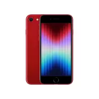 [2022新款]Apple 苹果 iPhone SE3移动联通电信5G 全网通手机 4.7寸 美版有锁裸机 64GB 红色