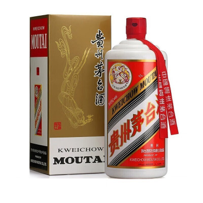 贵州飞天茅台酒茅台1000ml 公斤装单瓶装53度白酒