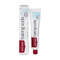 【3支】新西兰进口Red Seal红印小苏打牙膏 强效去黄牙洁白去渍清新口100g