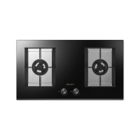 JZT-CSN50-E2 嵌入式燃气灶 黑色钢化玻璃 双头 天然气 一级 电池、COLMO品牌
