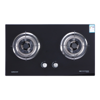 GOMON\光芒5.2大火力聚能锅架台嵌两用家用双头燃气灶GM2361BX