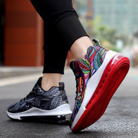 邦塞斯 新款透气鸳鸯篮球鞋男高帮气垫减震耐磨战靴实战球鞋鞋子