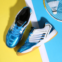 邦塞斯 专业羽毛球鞋男女超轻减震防滑耐磨透气网面学生室内比赛训练鞋