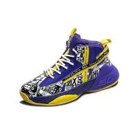 邦塞斯 篮球鞋男学生中大童科比曼巴精神欧文7亡灵实战毒液12高帮运动鞋