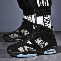 邦塞斯 34篮球潮鞋初中学生比赛训练实战球鞋青少年黑武士气垫减震战靴