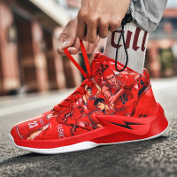 邦塞斯 科比篮球潮鞋一号牛年本命年大红色骚气毒液球鞋运动高帮鞋