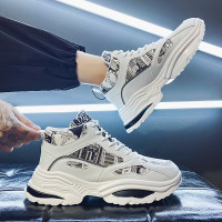 邦塞斯 2021新款潮流银魂联名男鞋秋季高帮老爹潮鞋内增高男生篮球运动鞋