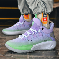 邦塞斯 音速9球鞋男2022春夏季新款高帮篮球运动鞋青少年学生休闲运动鞋子