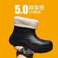 邦塞斯 冬天保暖棉鞋四季两用防水女靴可爱女生靴轻便穿搭时尚女靴