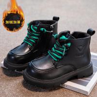邦塞斯 中邦马丁皮靴时尚百搭棉鞋保暖鞋儿童劳保鞋大棉防水防滑鞋