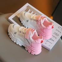 邦塞斯 秋冬新款运动童鞋学生跑步鞋女生轻便分化鞋男童散步休闲鞋