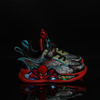 邦塞斯 高品质机甲儿童灯鞋夜间鞋轻便跑步鞋运动休闲鞋潮童时尚鞋