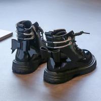邦塞斯 新款时尚高帮马丁皮靴防水靴保暖鞋可爱学生鞋英伦百搭童鞋