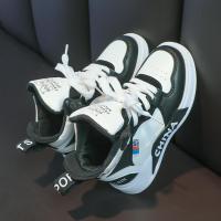 邦塞斯 高帮运动休闲板鞋男童跑步鞋女童学生鞋百搭鞋子休闲鞋保暖