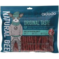 爱多多狗狗零食牛肉培根细卷宠物食品肉条去泪痕磨牙棒肉干狗咬胶 真肉 培根 358g/袋